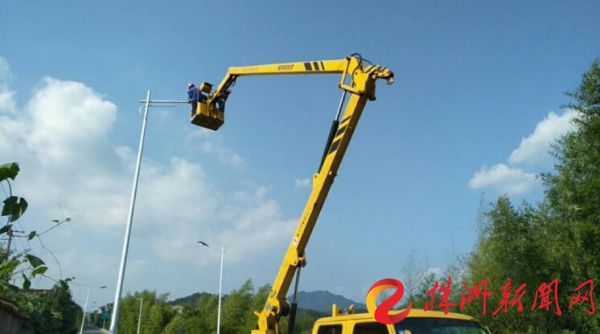 炎陵启动城市道路照明改造民生工程，点亮市民回家路